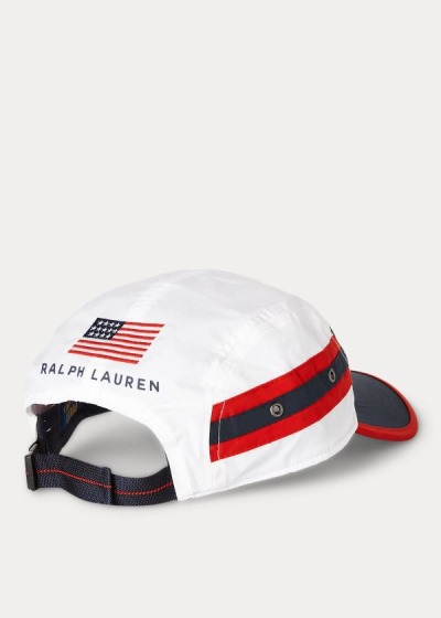 Gorra Polo Ralph Lauren Hombre Azul Marino / Rojos / Blancos - Flag Shield Five-Panel - JBTYR0731